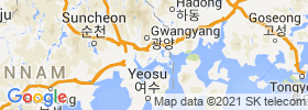 Kwangyang map